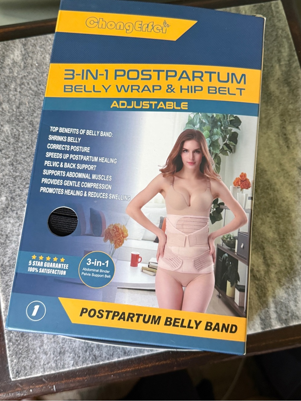 ChongErfei 3-in-1 Postpartum Belly Wrap - NIB